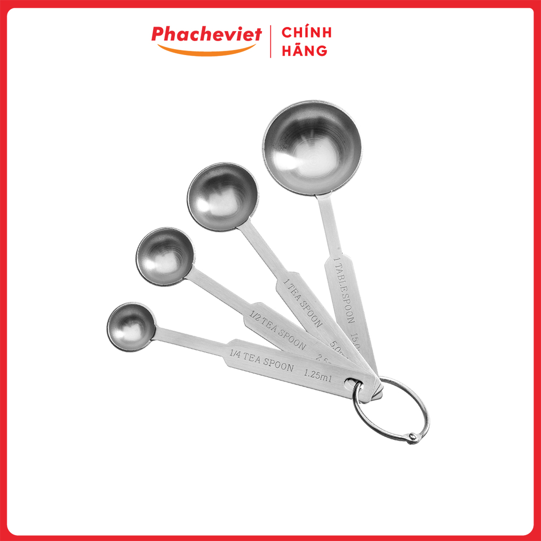 Bộ Muỗng Định Lượng Inox
