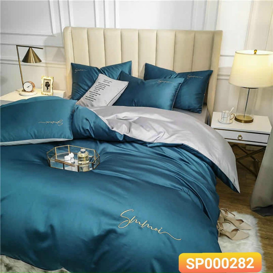 Bộ Chăn Ga Gối Lụa Sumoi 60s nhập khẩu cao cấp