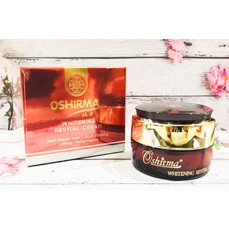 Kem Linh Chi Đỏ Oshirma Mờ Thâm Nám 30gr