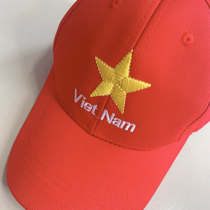NÓN KẾT MÀU CỜ VIỆT NAM,NÓN KẾT THỜI TRANG