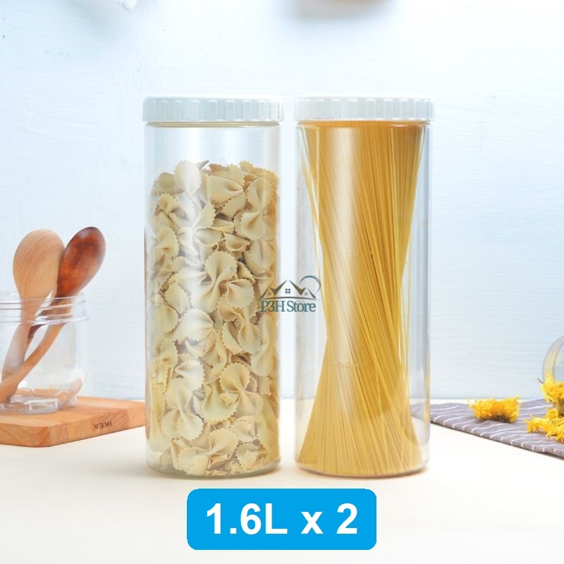 Bộ 2 hộp bảo quản thực phẩm Lock&Lock Interlock dung tích 1.6L INL303
