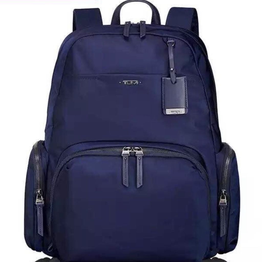 【Ready Stock】2022TUMI-Nylon leisure backpack, large capacity, waterproof travel bag, multi-functional computer bag for men and women