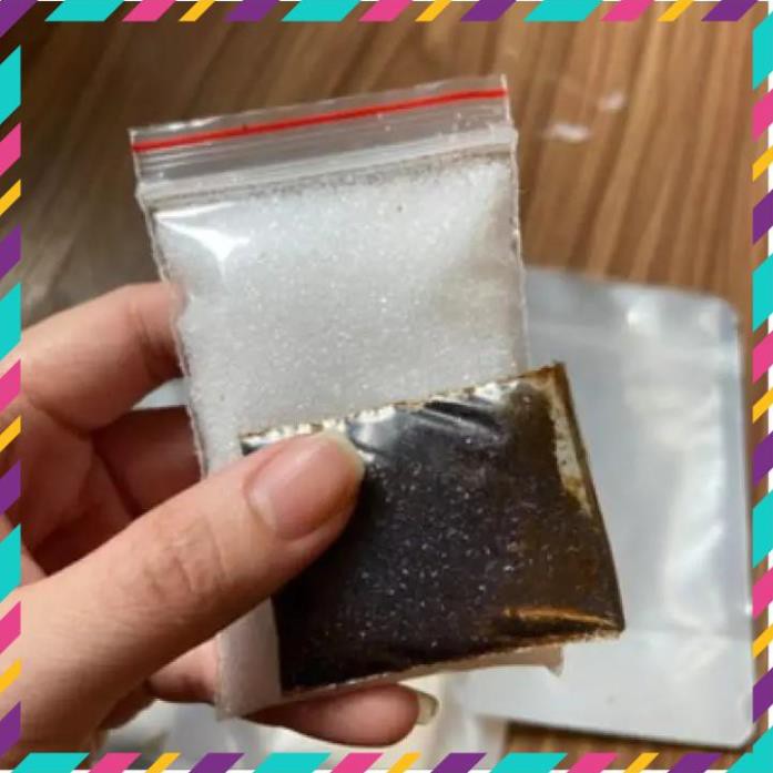 [HCM]Tẩy mốc Tẩy trắng Quần áo (Combo Thuốc tẩy tím + bột chanh+bột giữ màu)