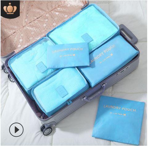 Bộ 6 Túi Đựng Đồ Du Lịch Chống Thấm Bag in Bag