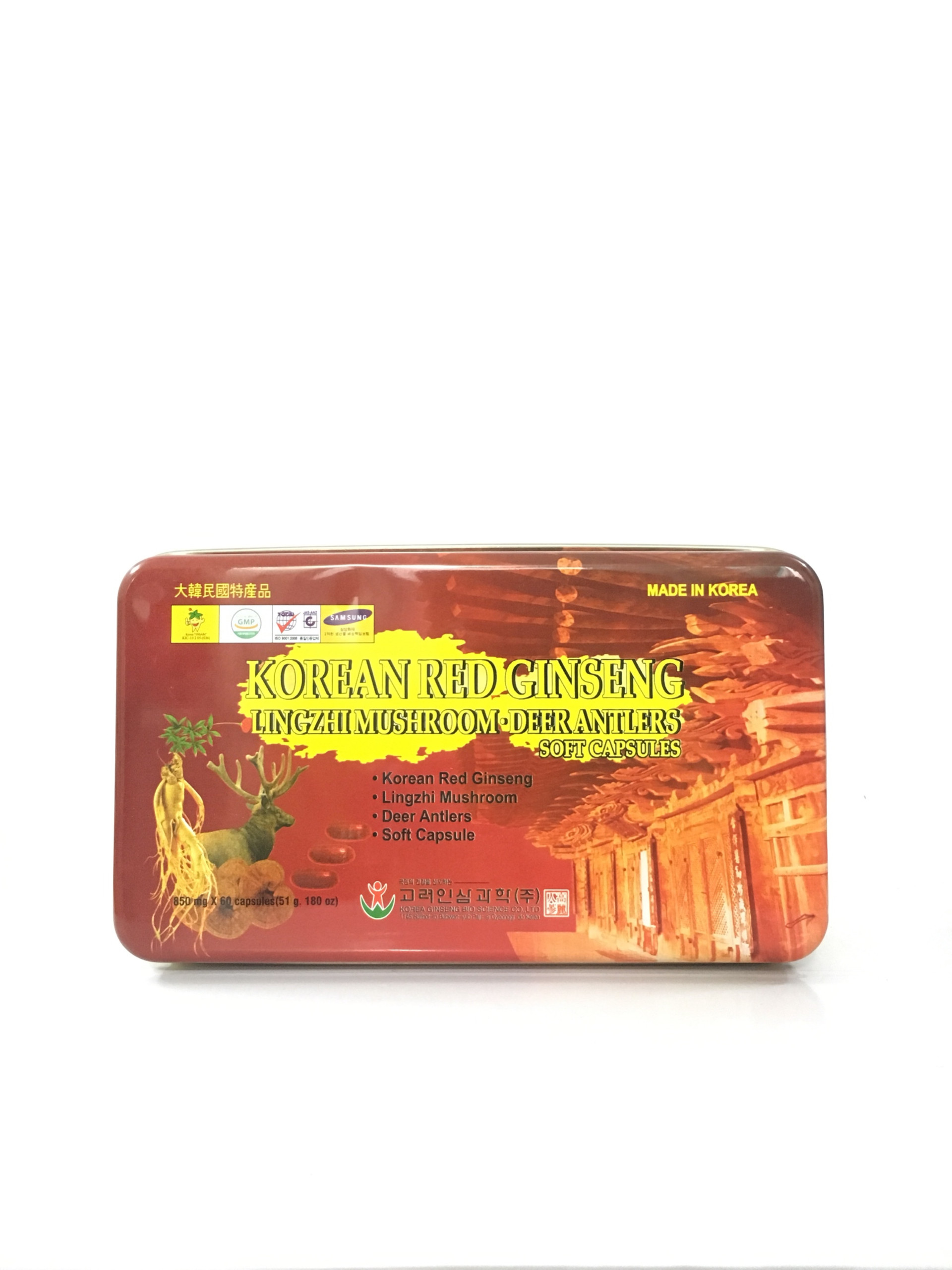 Viên Hồng Sâm Linh Chi Hàn Quốc