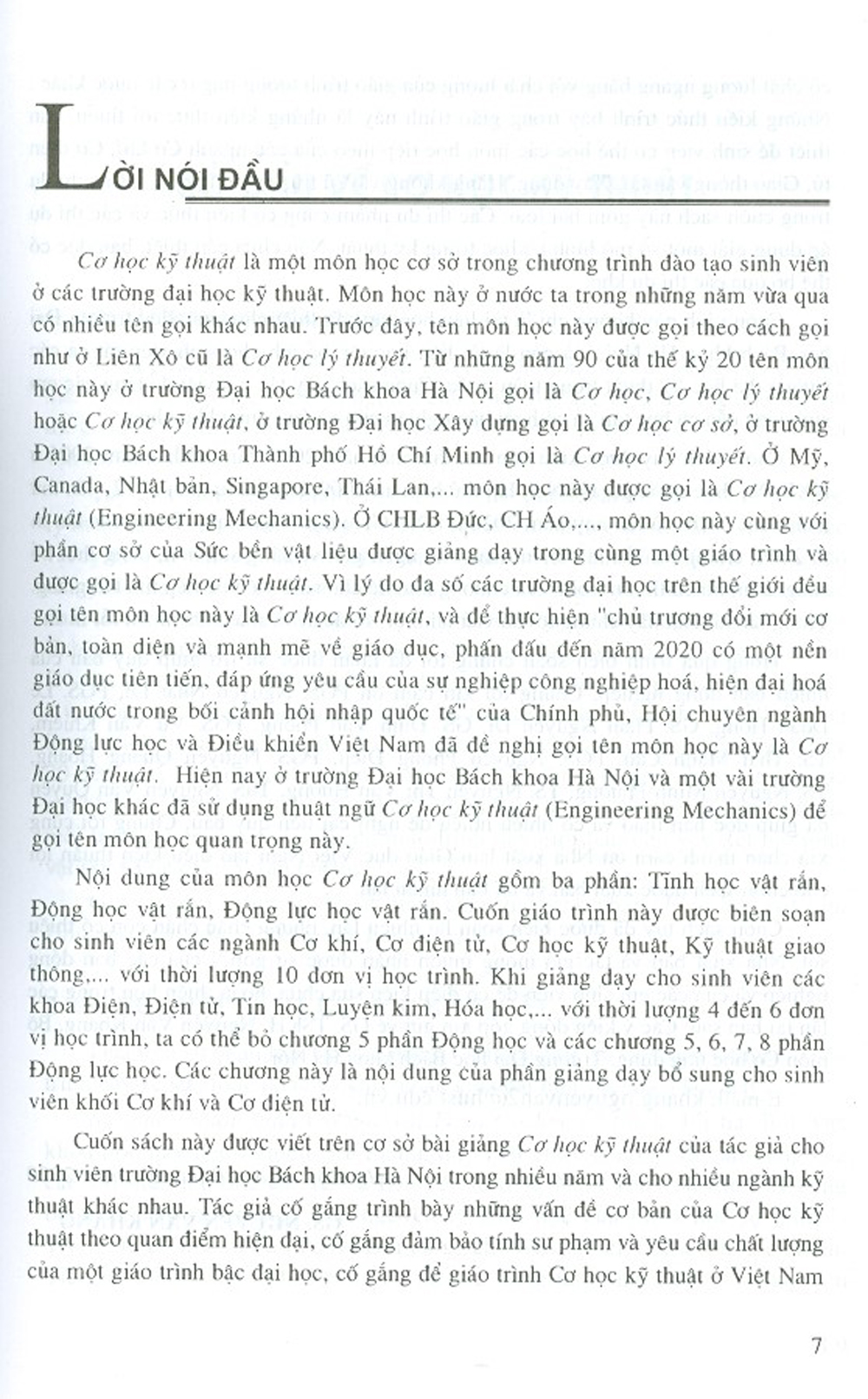Cơ  Học Kỹ Thuật