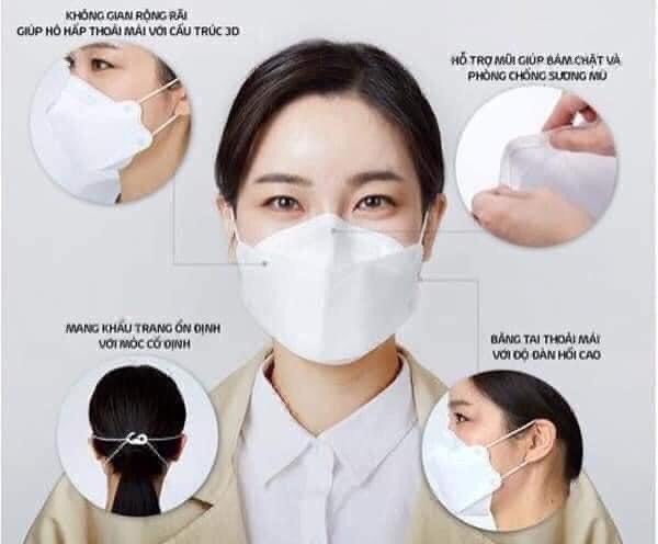 KHẨU TRANG KHÁNG KHUẨN KF94 AN TÂM ( THÙNG 300 CHIẾC )