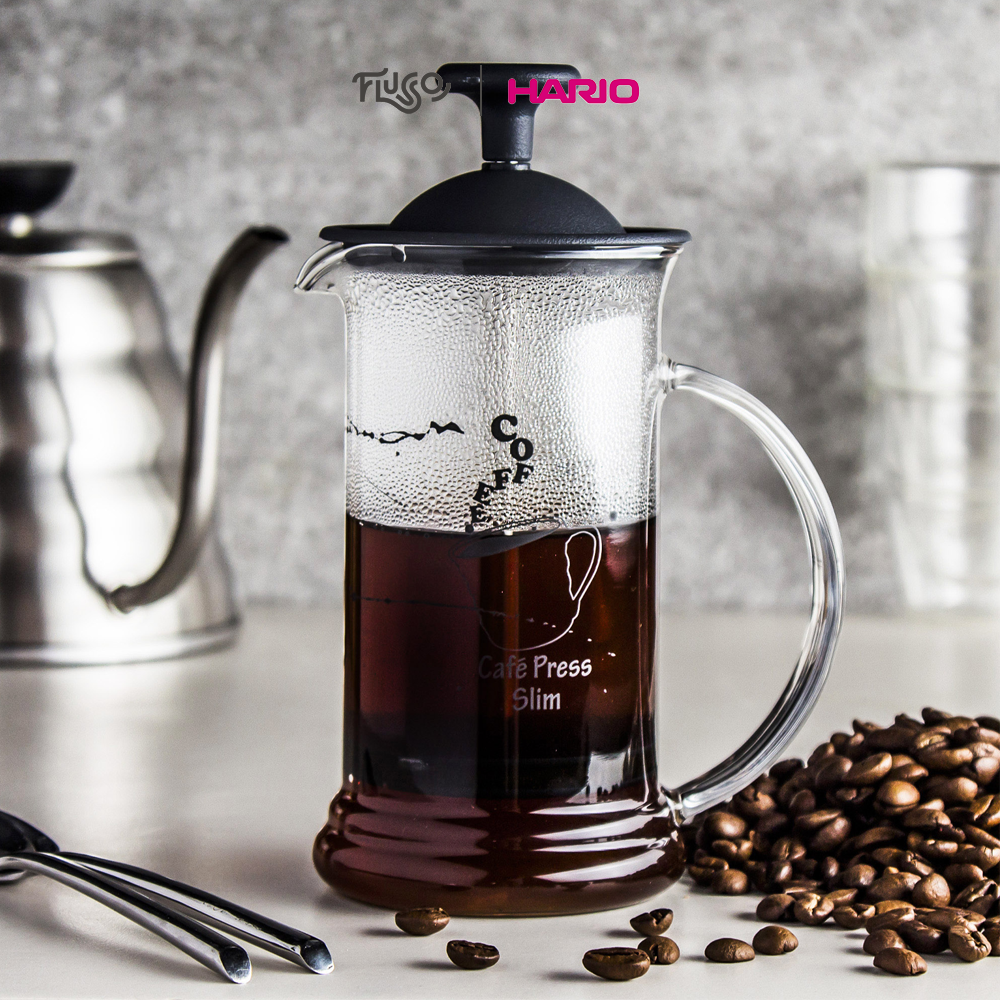 Bình French Press Hario CPSS 240ml: CPSS-2-TB