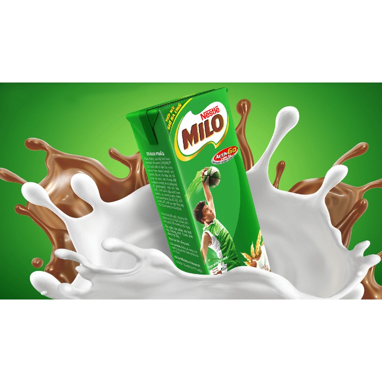 Sữa Milo Nestlé hộp 115ml (1 lốc 4 hộp)