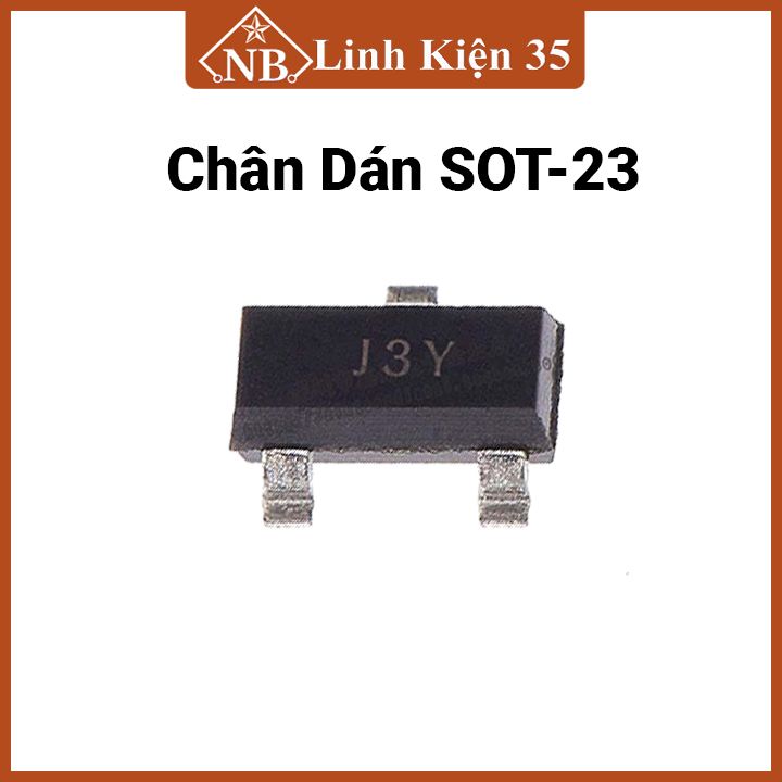 Bộ 10 con s8050 transistor npn 40v 0.5a chân cắm , chân dán