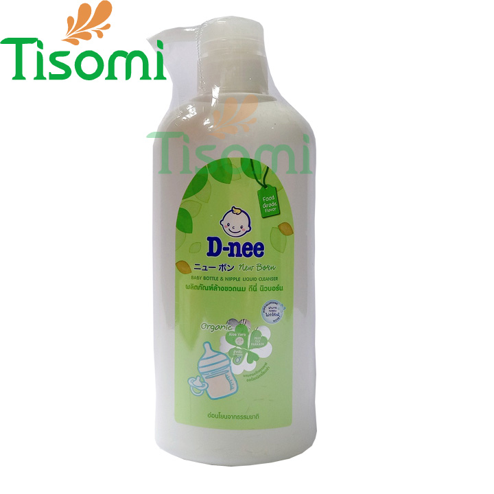 Nước rửa bình sữa, nước súc bình và rửa rau củ Dnee 600ml