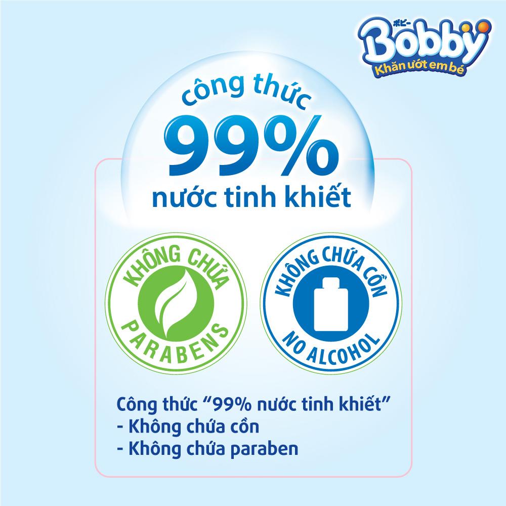 [MKB Gift] Khăn ướt Bobby 80 miếng