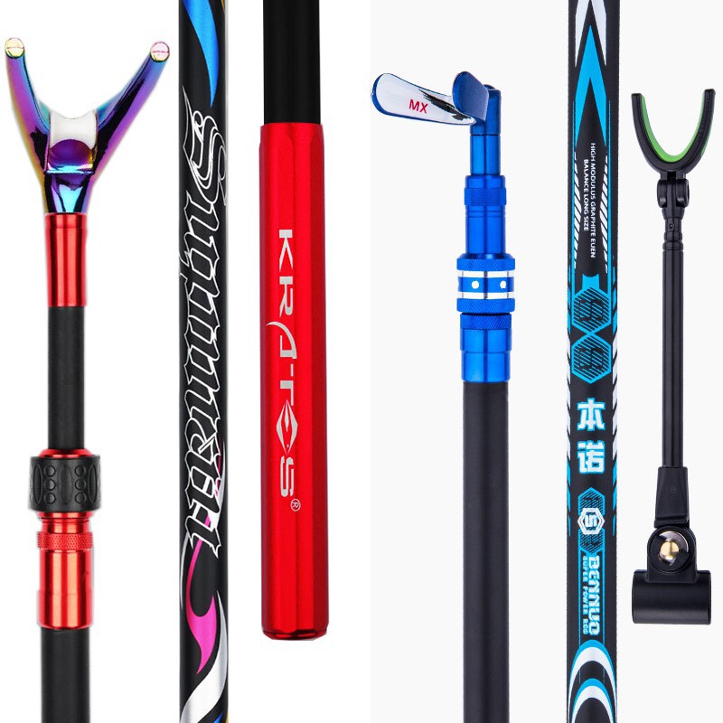 Chống cần câu đài gác cần câu đài carbon cao cấp kk-14