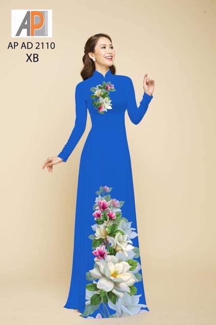 [HCM]Vải áo dài hoa sen