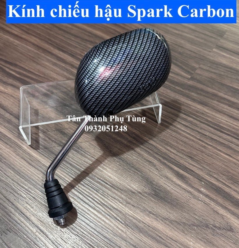 Kính chiếu hậu Spark Carbon -1 cây bên trái phụkiệnxemáy