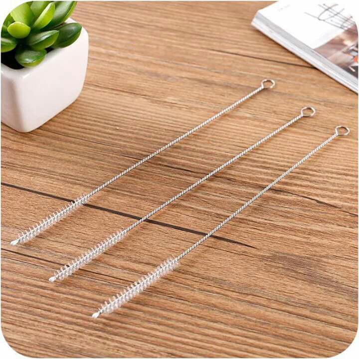[SỈ=LẺ] Bộ 10 cọ rửa ống hút, dây hút mũi