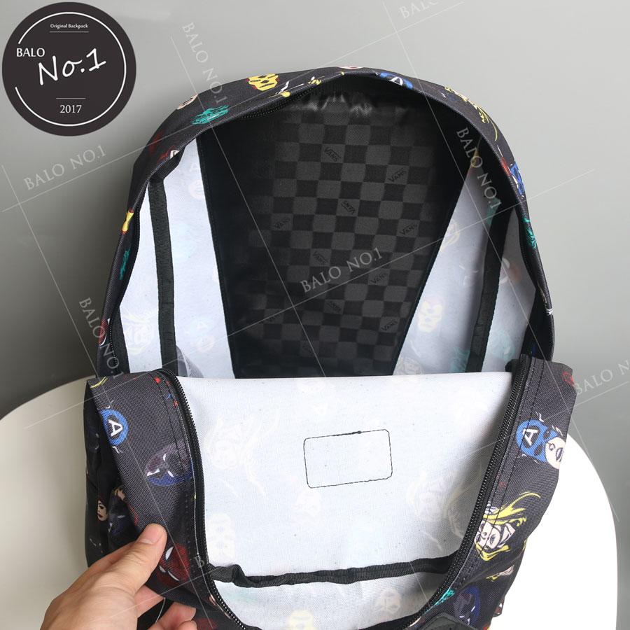 [HCM]Balo Vans X Marvel Old Skool II Backpack – Black