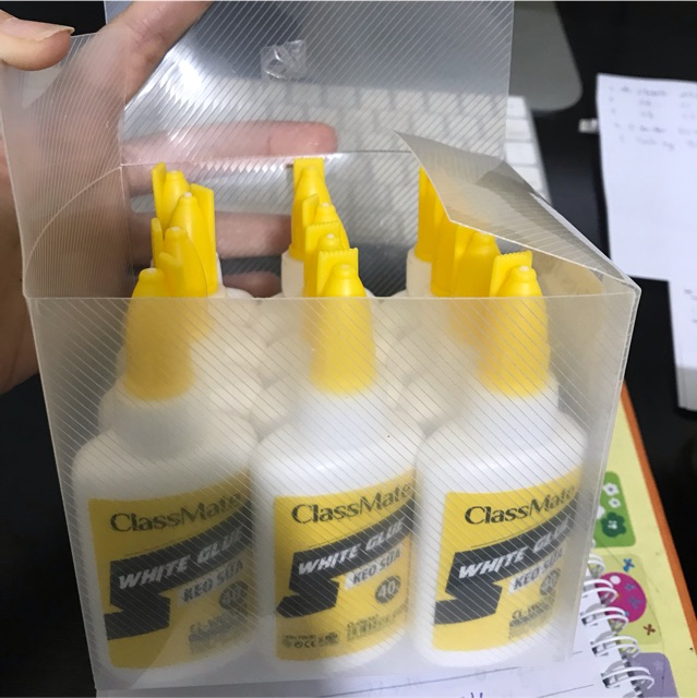 12 Lọ keo sữa 40ml Classmate, cam kết hàng đúng mô tả