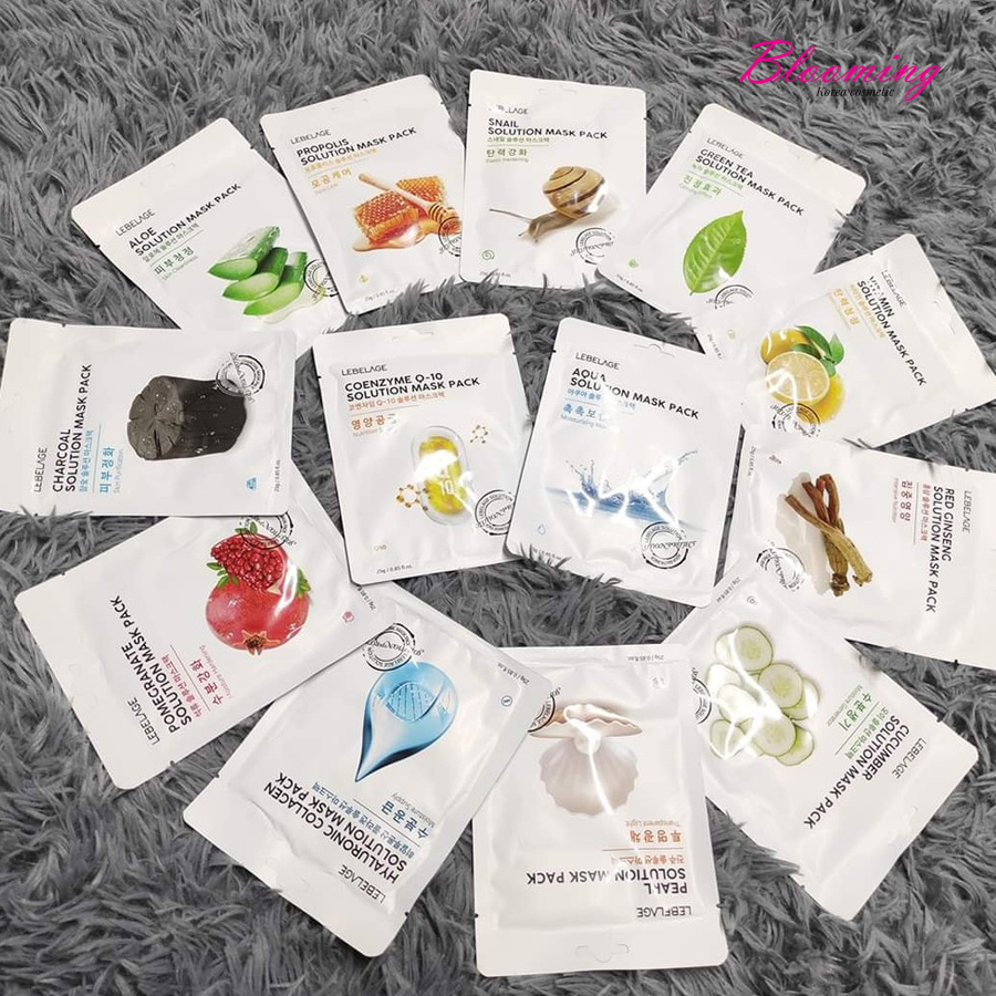Mặt Nạ Cung Cấp Dinh Dưỡng Phục Hồi Da Lebelage Solution Mask Pack 25ml