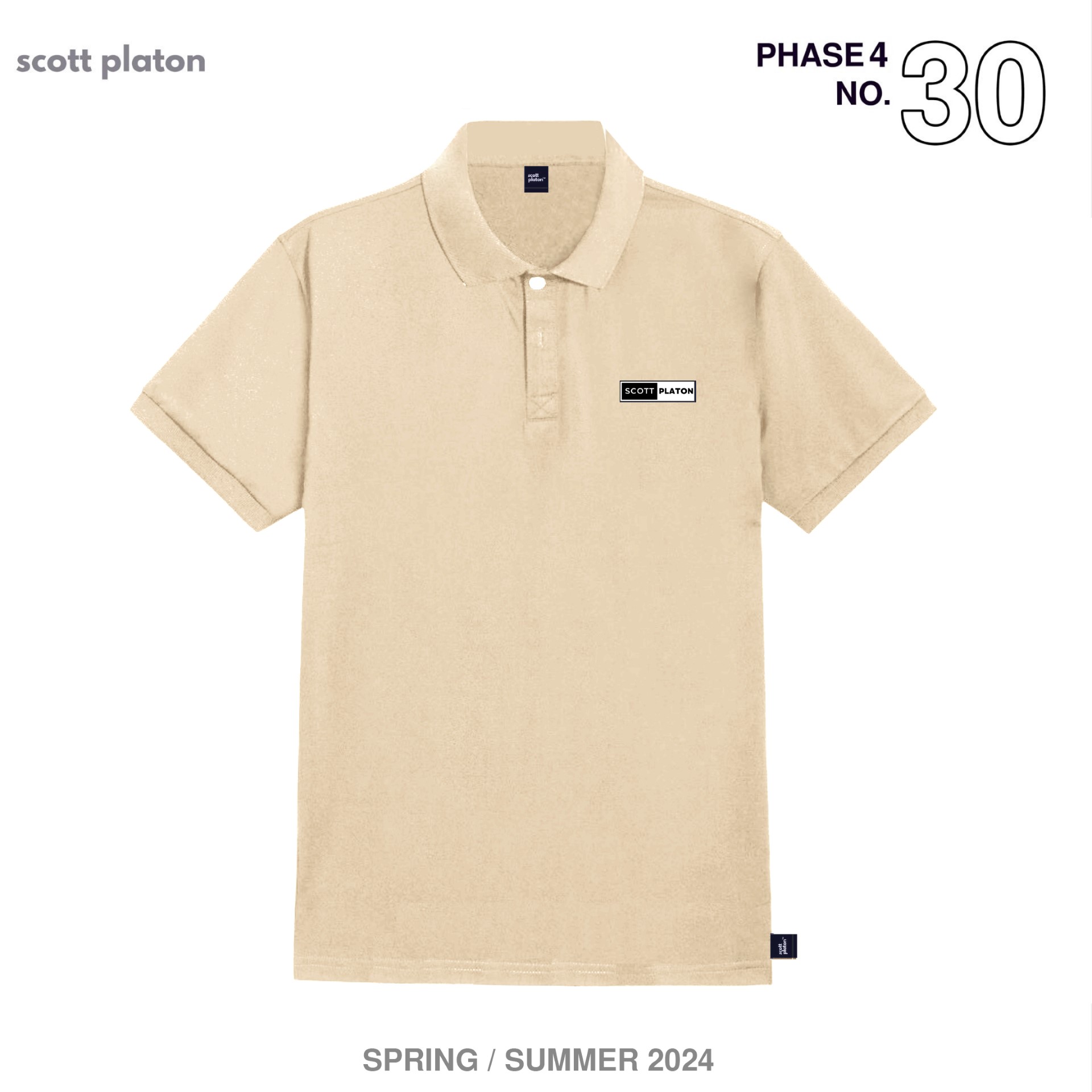 Scott Platon Áo Polo Mini Logo - Chất liệu microfiber dày dặn hút ẩm co giãn tốt