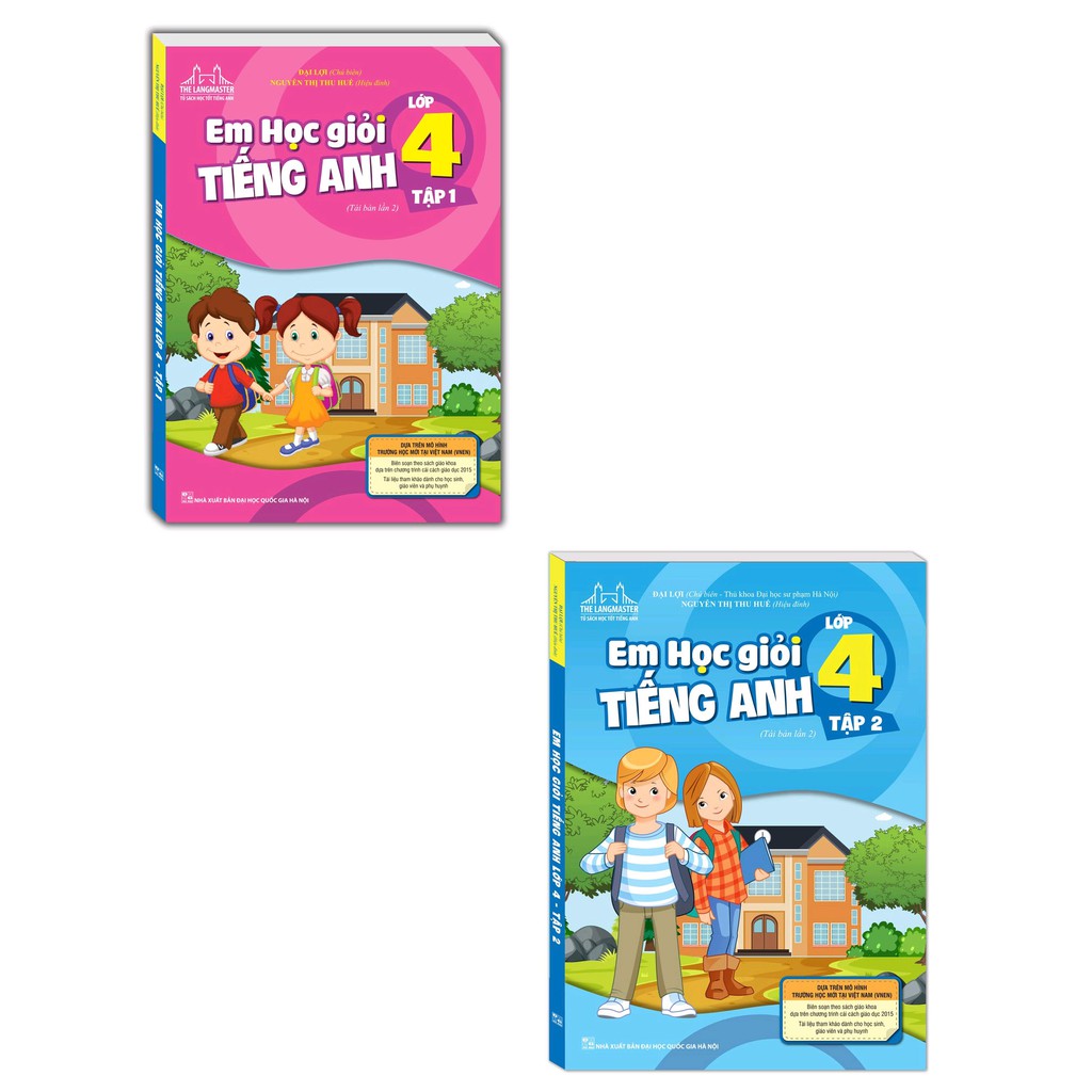 Sách Em học giỏi tiếng Anh lớp 4 (Trọn Bộ 2 Tập)