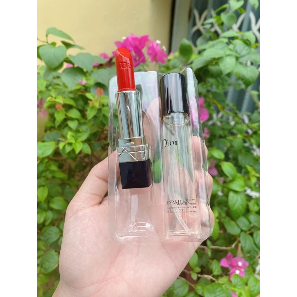 son dior tone đỏ + nước hoa siêu thơm