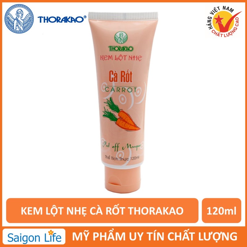 Kem Lột Nhẹ Thorakao Cà Rốt 120g