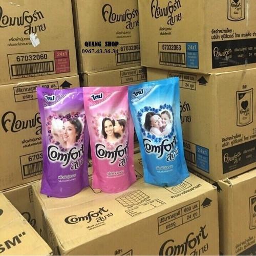 COMBO 3 BỊCH NƯỚC XẢ VẢI COMFORT THÁI LAN