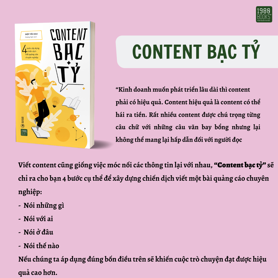Sách: Content Bạc Tỷ (2022)