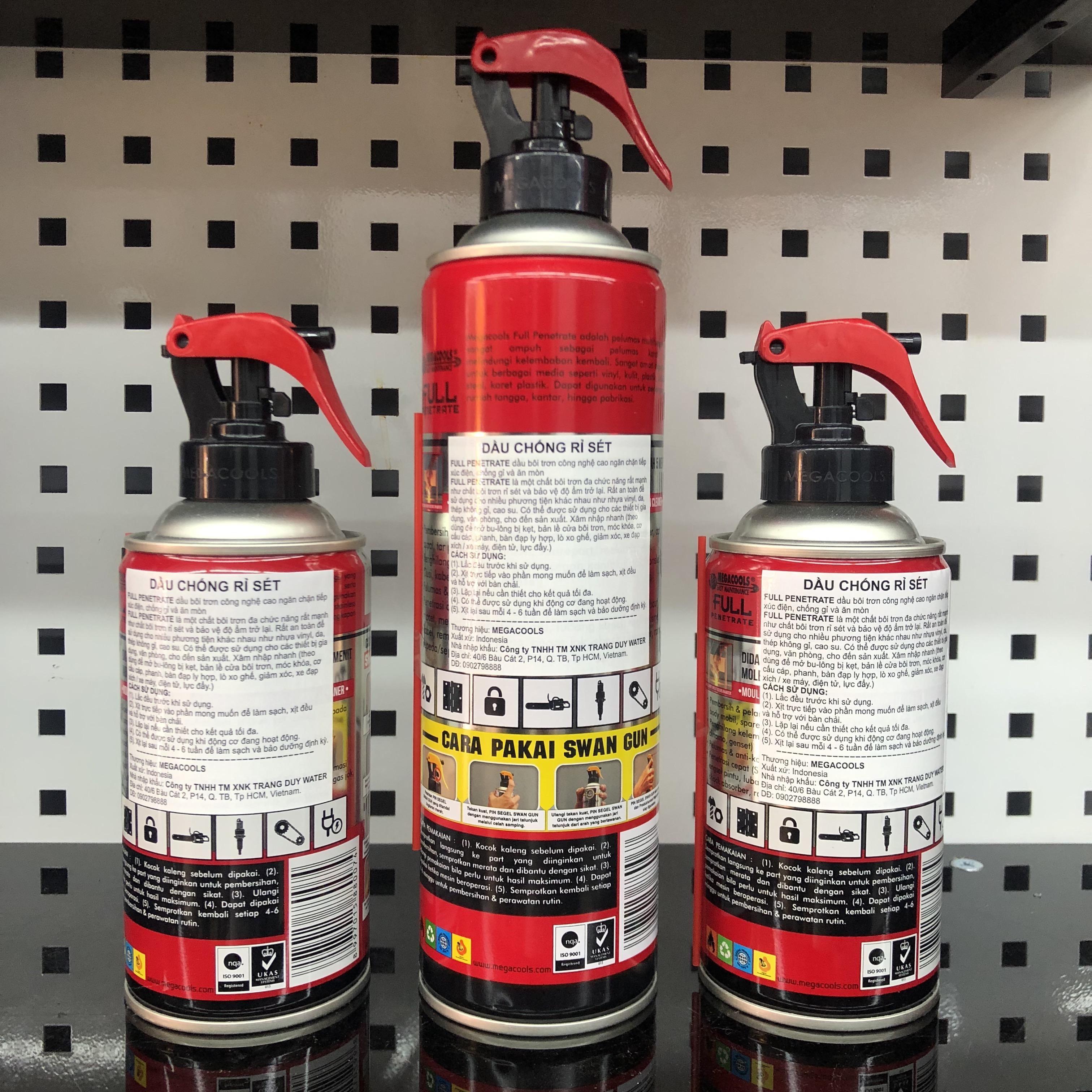 [HCM]DẦU CHỐNG RỈ SÉT MEGACOOLS 300LM (HÀNG NHẬP KHẨU)