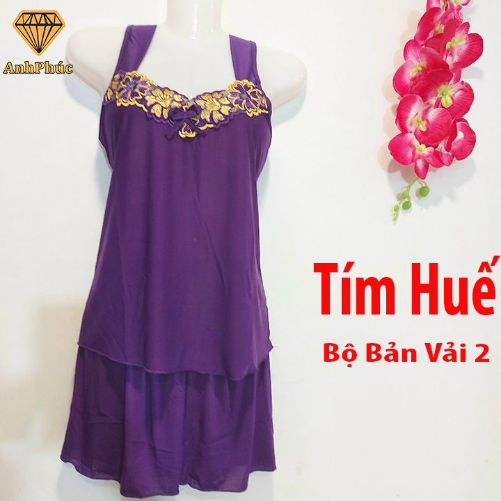 [HCM]Đồ bộ ngủ chất thun lạnh mặc mát  Anh Phúc