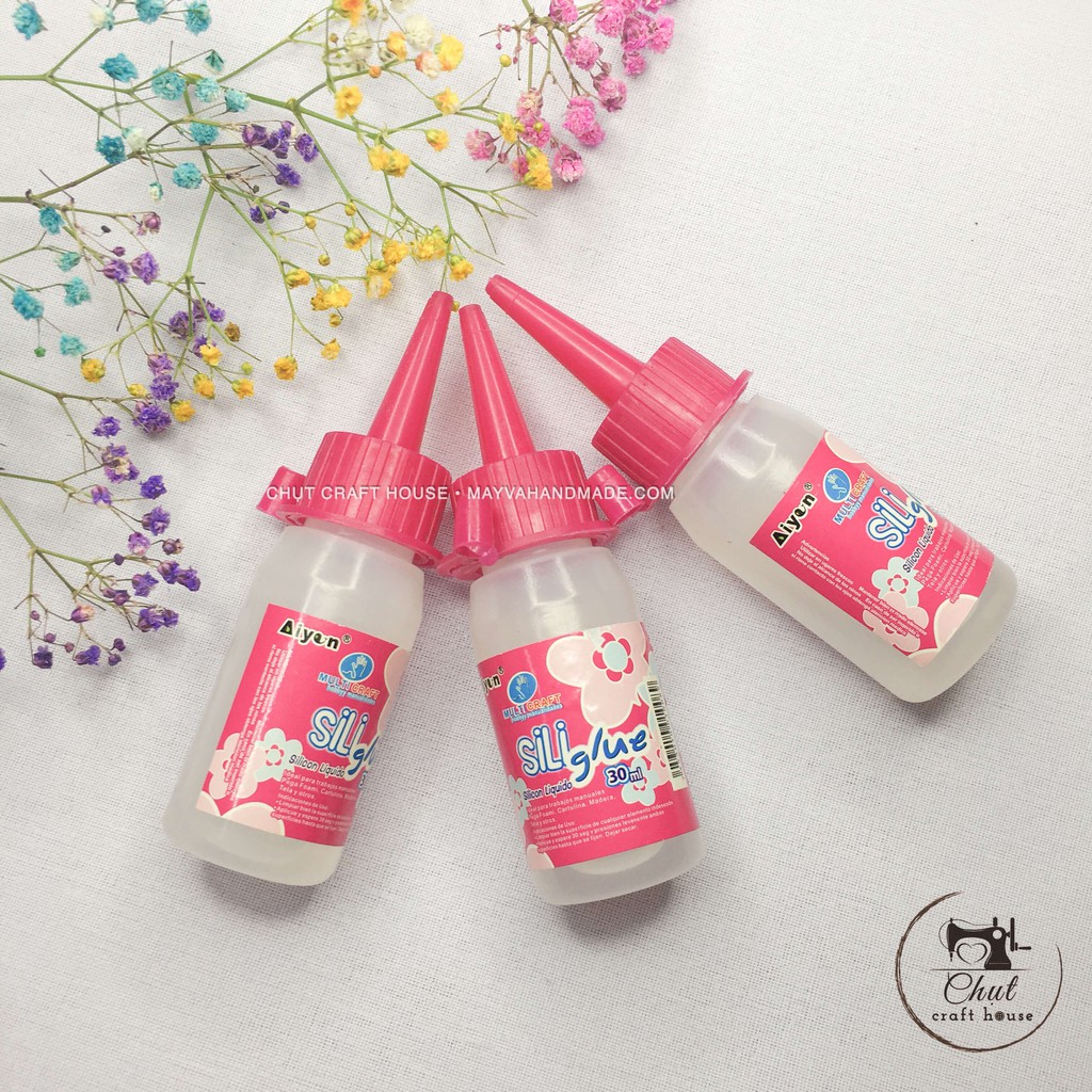 Keo Silicon (30ml) - chuyên dụng dán vải, đồ thủ công, DIY