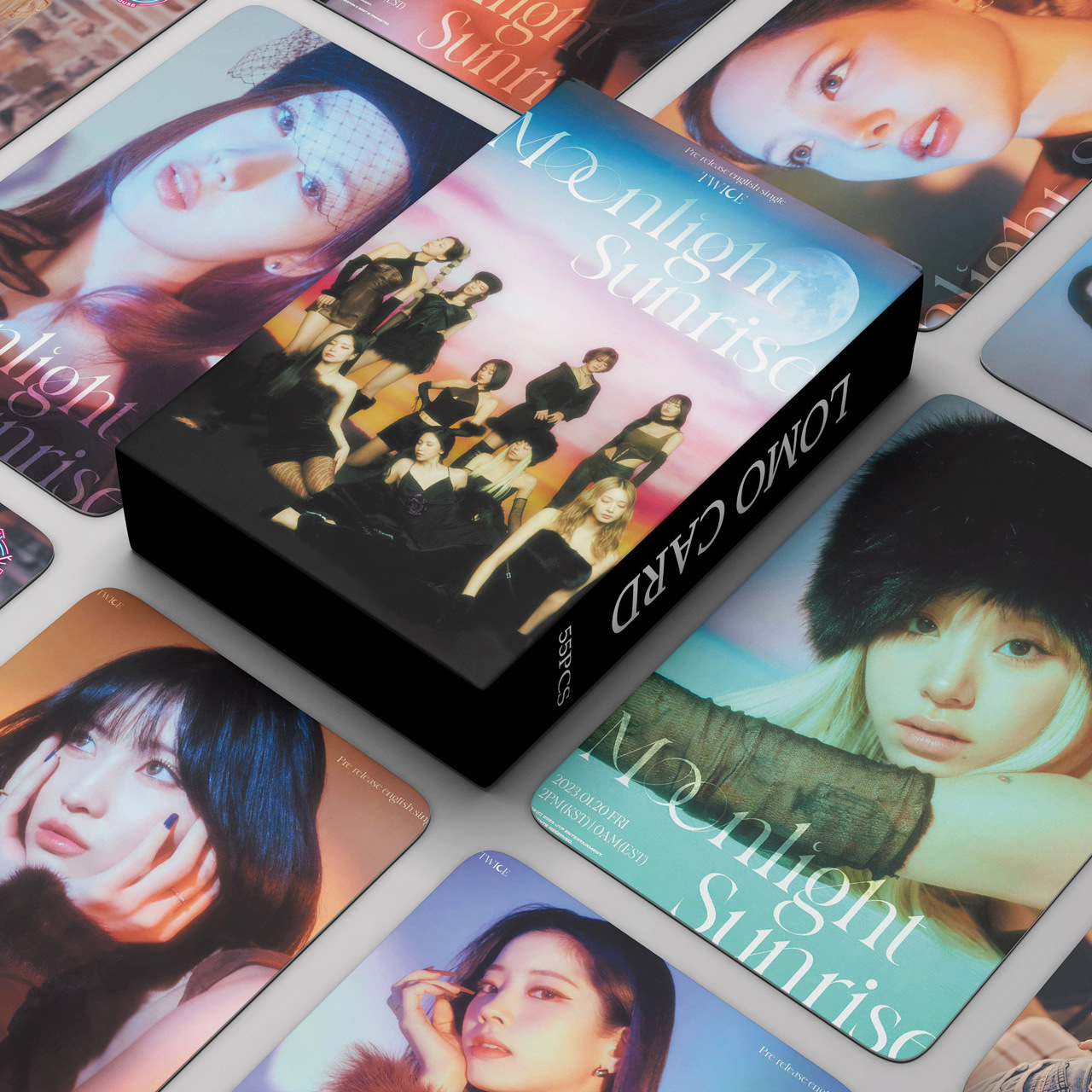 Set 55 lomo card Twice Moonlight 2023