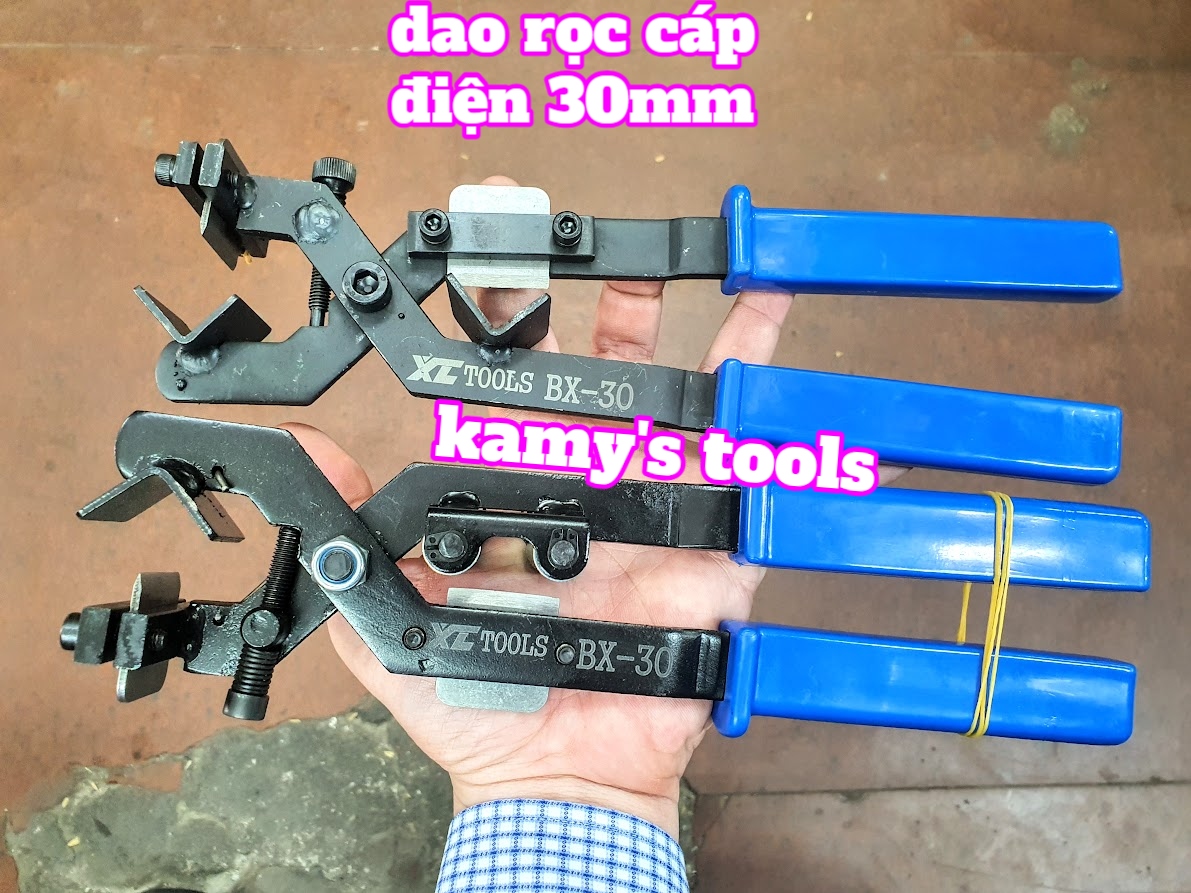 Dụng cụ bóc tách vỏ cáp điện bx-30, bx-30a xc tools 15mm-30mm, kìm tuốt rọc vỏ cáp điện giá bán 1 cái