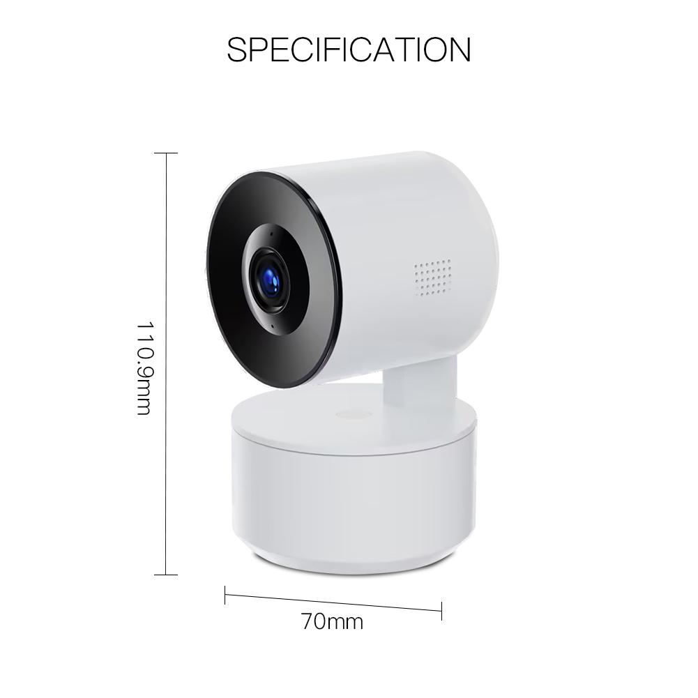 Moes Tuya PTZ WiFi IP Camera Smart Automatic Tracking 1080P Wireless Security Camera AI Human Detection Remote Control