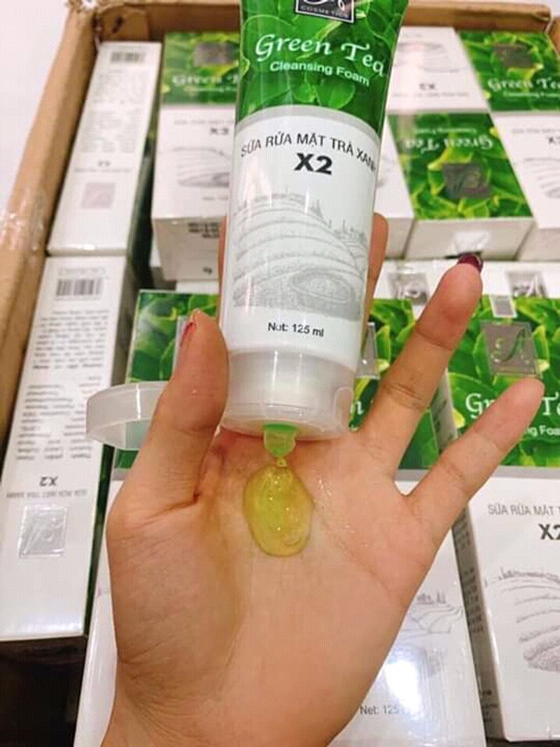 [HCM]Sữa rửa mặt trà xanh x2 A Cosmetics