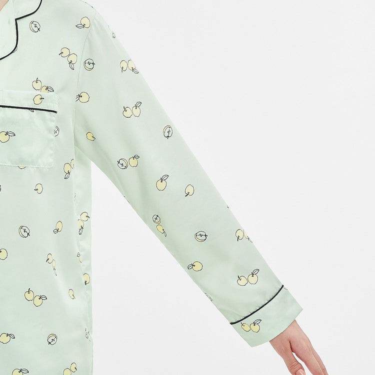 Bộ đồ ngủ lụa Satin Gu Auth