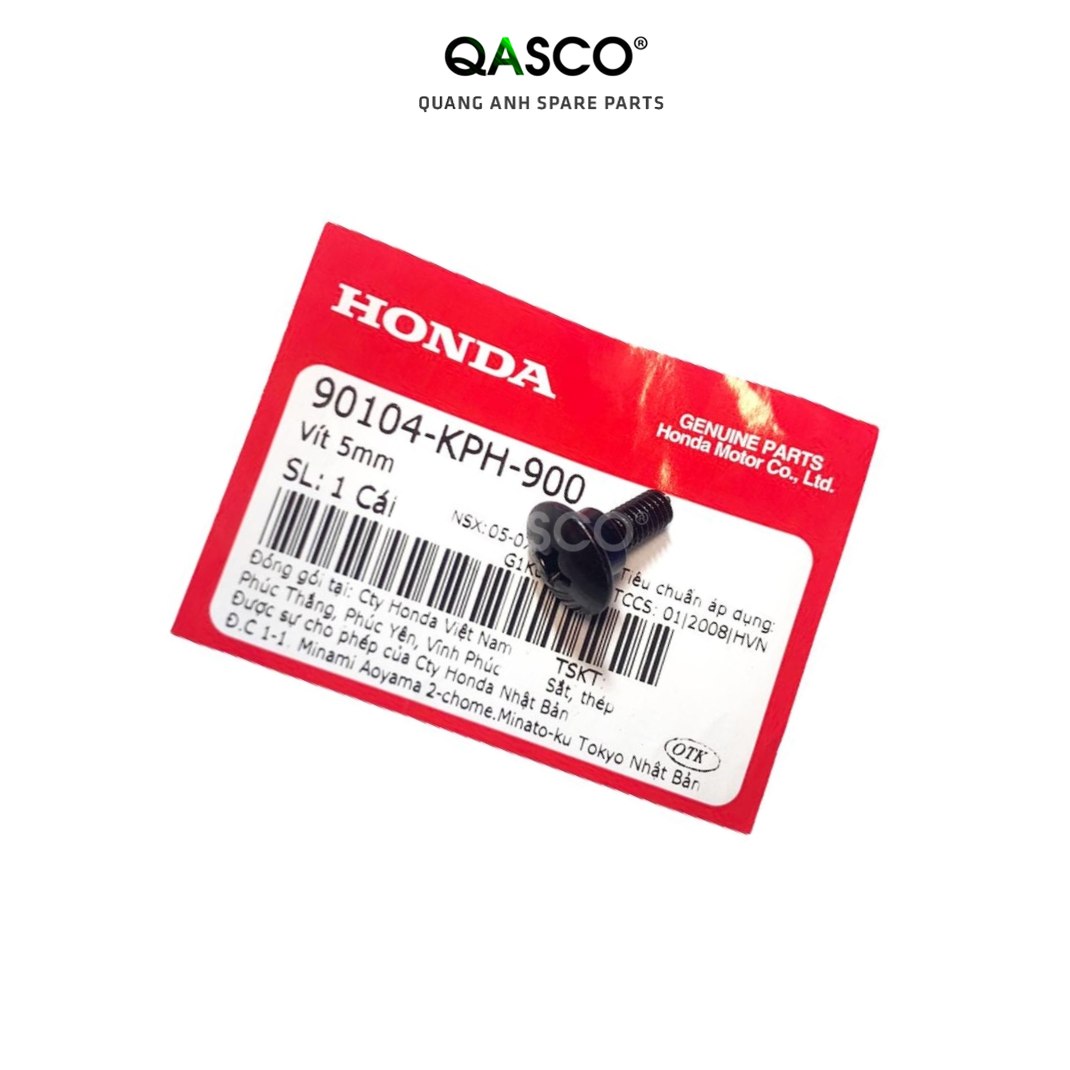 Vít HONDA nhiều dòng xe 5mm (90104KPH900) _1082