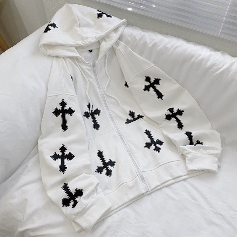 Áo khoác nỉ hoodie cặp đôi nam nữ cây thánh giá nổi bật mũ siêu rộng dây rút thời trang trẻ, Áo hoodie hoạ tiết noel ấm áp, áo hoodie local brand, áo hoodie nữ, áo hoodie nam, áo nỉ, áo bomber, hoodie zip, hoodie dày dặn, áo khoác nỉ, áo sweater, hoodie c
