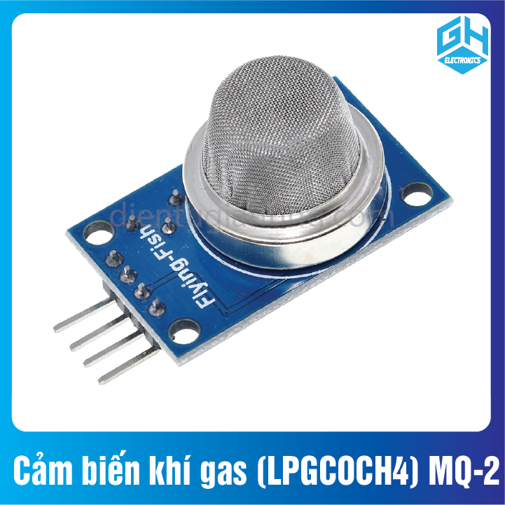 Mạch Cảm biến khí gas (LPG/CO/CH4) MQ-2