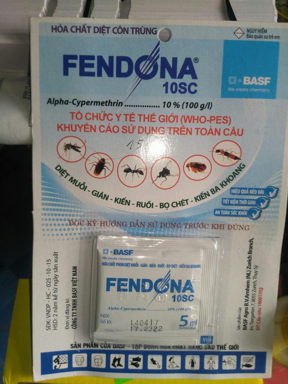 Fendona 10sc gói 5ml