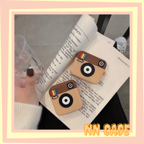 Case Airpods 1/2/pro hộp vuông Instagram (lấy tương tác)