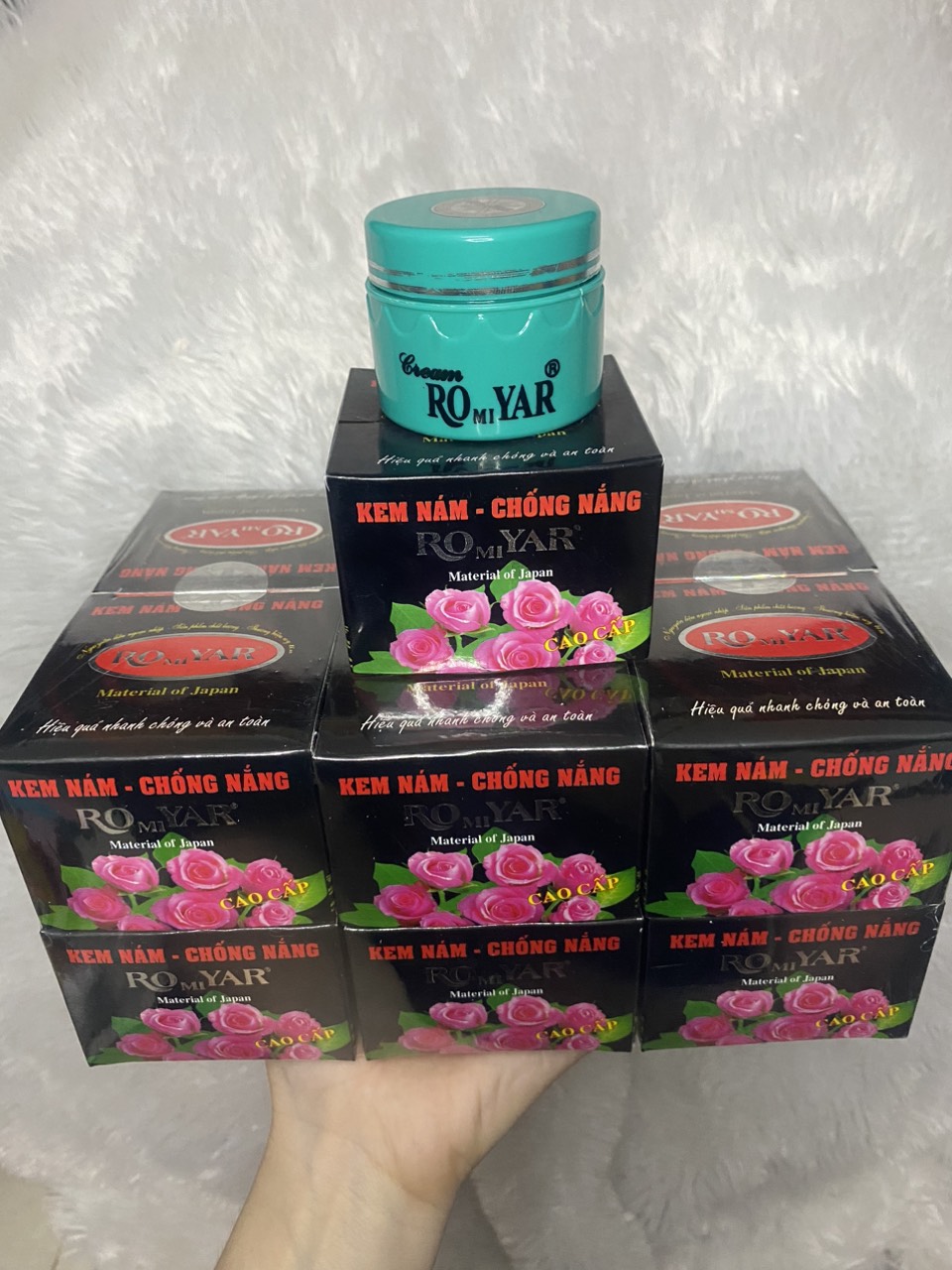 Kem Nám Xanh-Chống Nắng 11g Romiyar (Mẫu Mới)