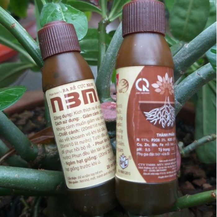 Phân bón kích rễ n3m pro dạng nước 20ml - kích ra rễ cây trồng