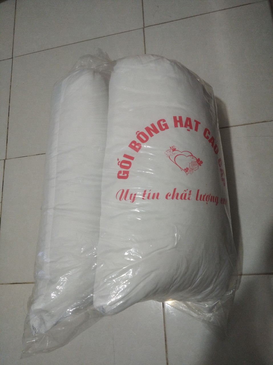 ruột gối bông hạt cao cấp 40*65cm
