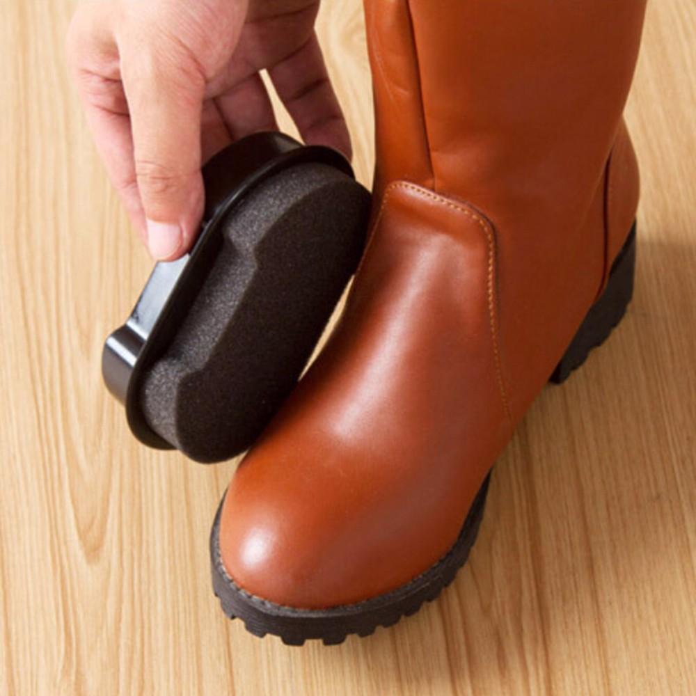 Dụng cụ đánh bóng giày, đồ da túi xách siêu sạch - Xi mút đánh bóng giày, túi xách nhỏ gọn tiện dụng shoe shine