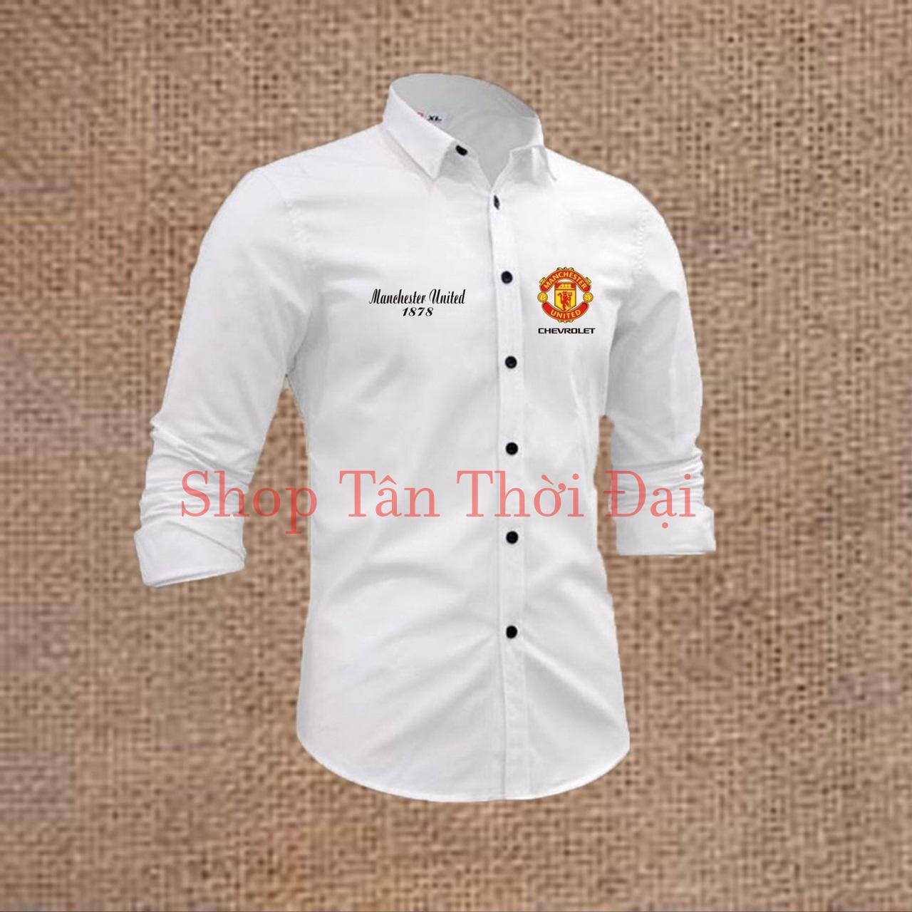 [HCM]ÁO SƠ MI NAM NỮ LOGO CLB BÓNG ĐÁ CỰC HOT
