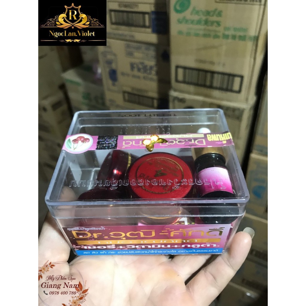 Bộ kem nám Cherry đỏ Thái Lan