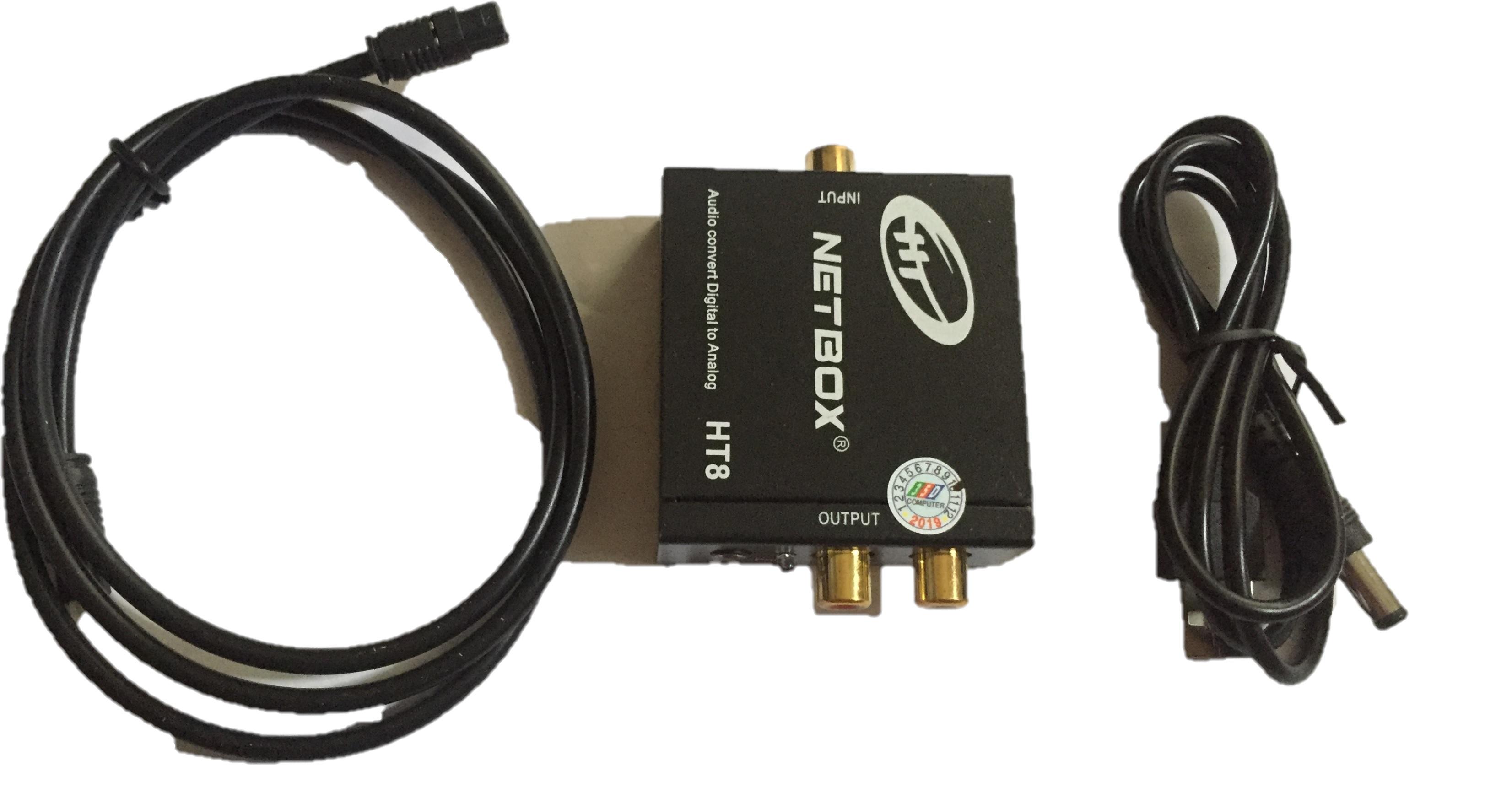 [HCM]Bộ chuyển âm thanh TV 4K quang optical sang audio AV ra amplyloa