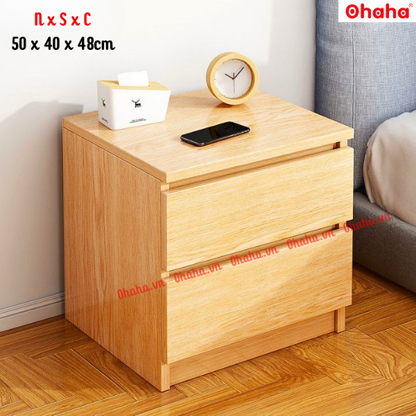 [ Freeship HCM] [Có ảnh thực tế] Tủ đầu giường hiện đại Ohaha - TAB004